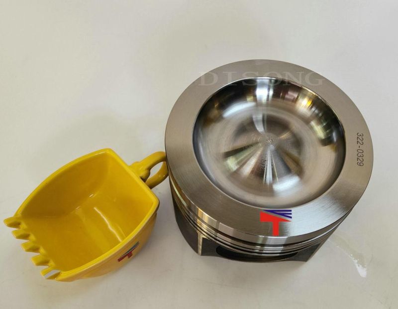 High-Performance Diesel Engine Engineering Machinery Parts Piston 322-0329 for Excavator Parts E345c E345D Engine Parts C13 Generator Set