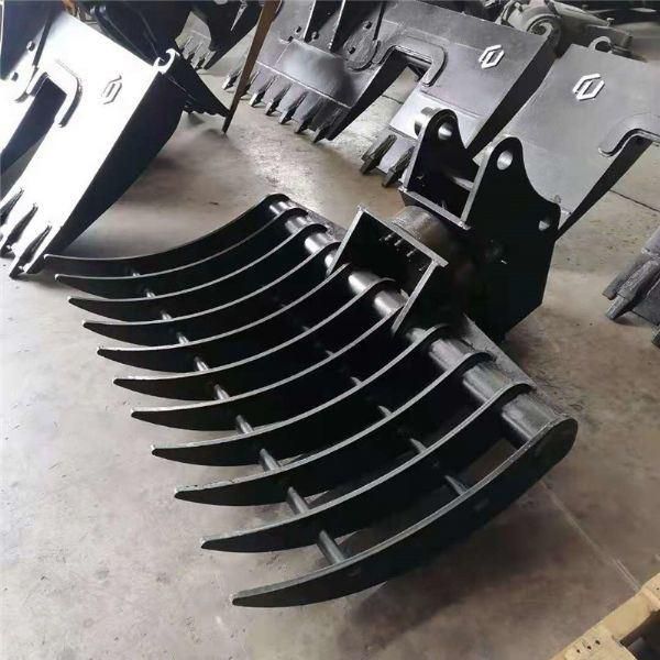 Excavator Tine Harrow Bucket Rabble Blade Rake Tooth