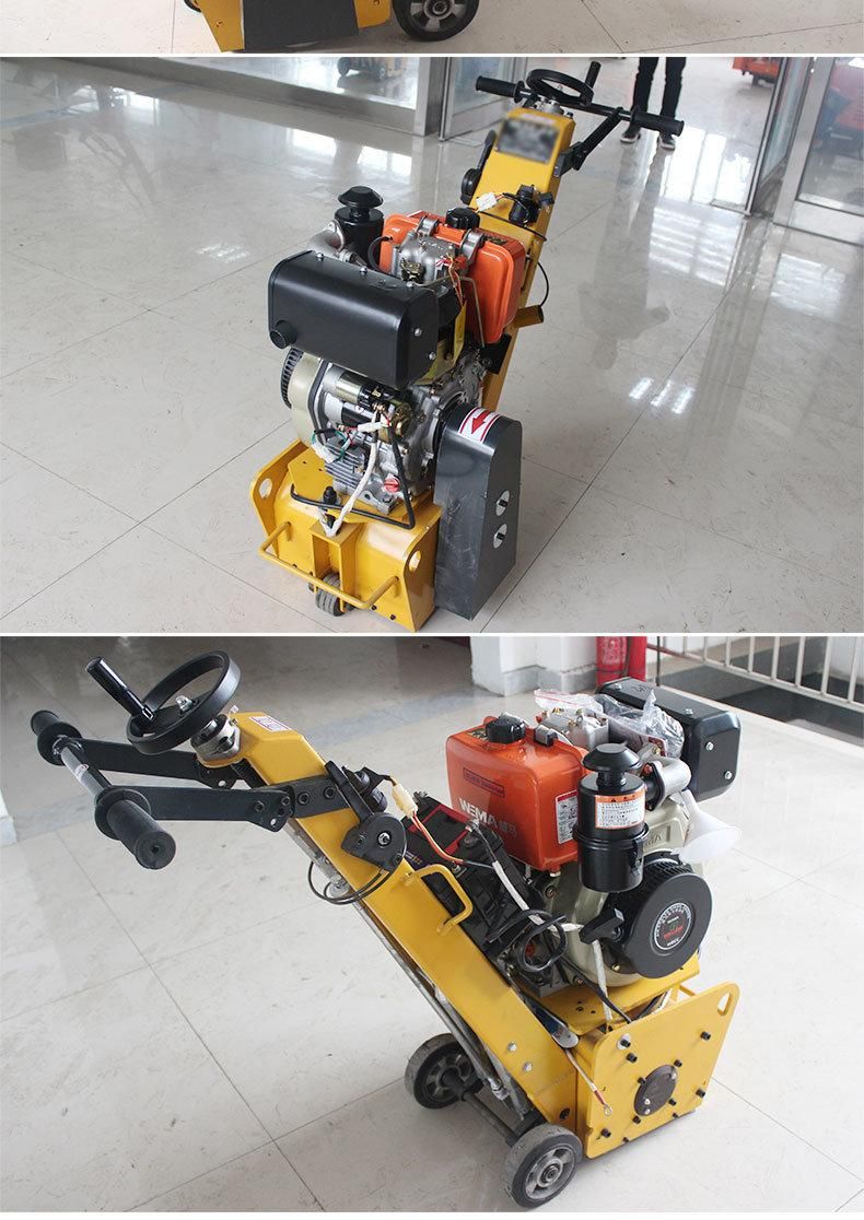 Road Planer Asphalt Removal Scarifying Concrete Grooving Scarifier 300mm Concrete Milling Machine