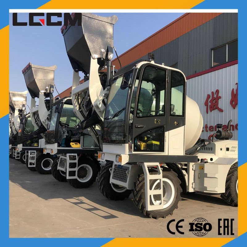 Lgcm 2m3 Concrete Plants Mixer Truck for Construction Works