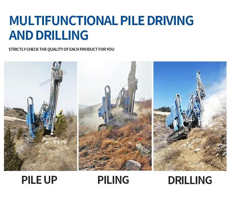 Hwl390h Pile Driver Bridge Construction 45 Degree Slope Piling