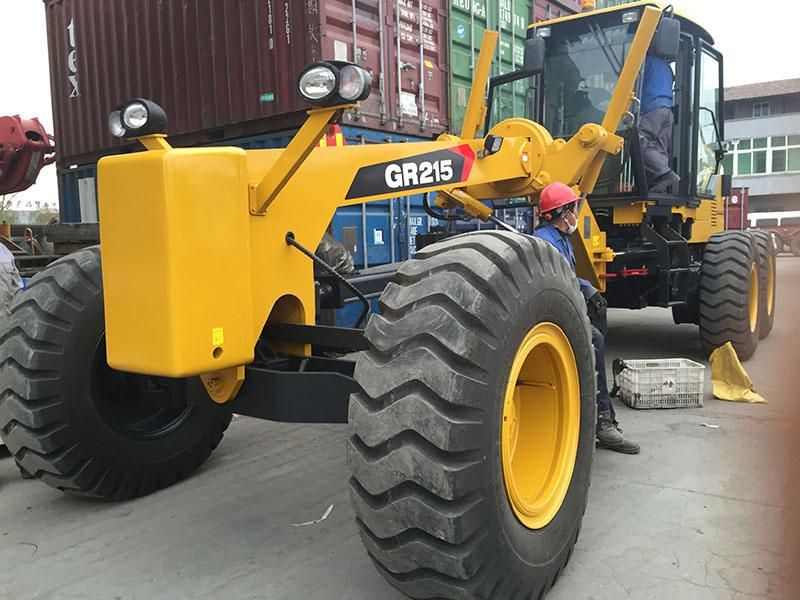 Mini Graders Gr215 210HP Motor Grader with Cum-Mins Engine