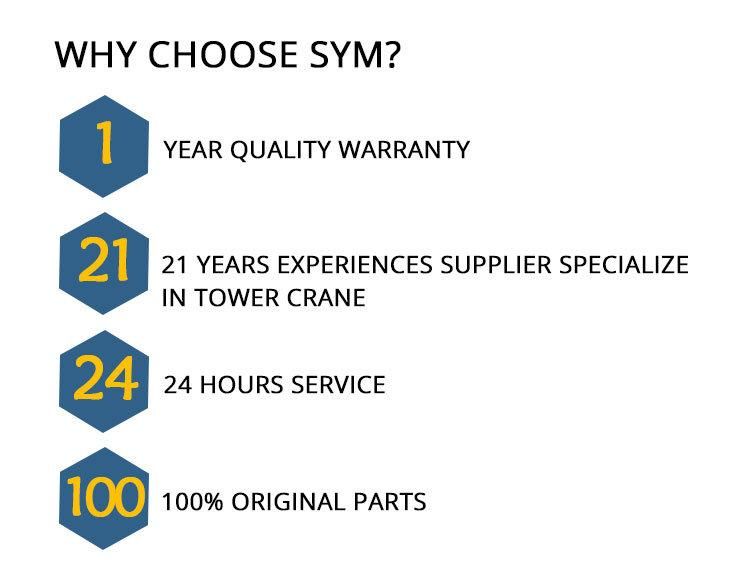 All Brands Tower Crane Hydraulic Pump and Cylinder