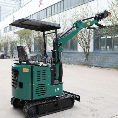 High Quality Small Digger 1 Ton 2 Ton 3 Ton Crawler Mini Diesel Excavator for Sale
