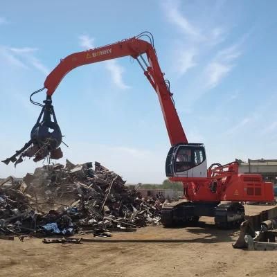 Bonny Offical Large Material Handler with Orange-Peel Grab/ Clamshell Bucket/ Wood Timber Log Grab/ Lifting Magnet Devices