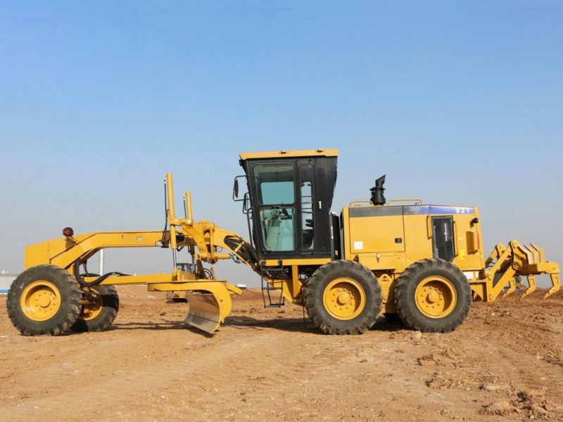 Full Hydraulic 2WD Motor Grader Sem921 with Ripper & Bulldozer