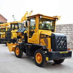 Rated Load 800kg- 3000kg Small Front End Loader Mini Wheel Loader Price for Sale