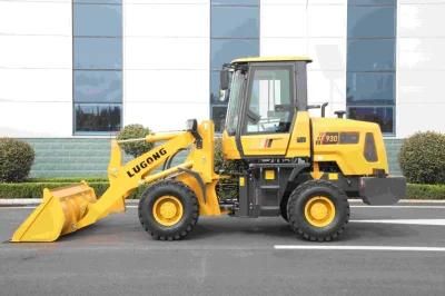 Lugong Wheel Loader Charger Front End Loader Backhoe Loader 1.8ton Used in Farm/Agriculture