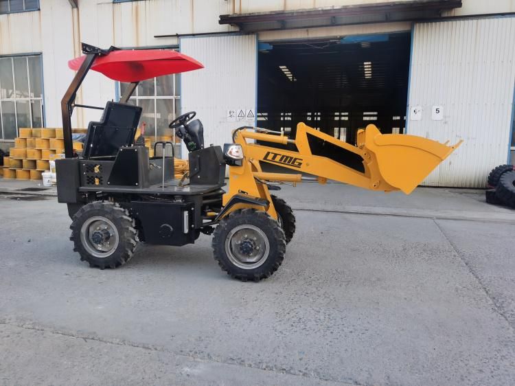 Compact Garden Loader 600kg Mini Wheel Loader with CE