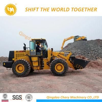 5ton Rated China Shantui Brand Cheap Loader Wheel SL50W-2