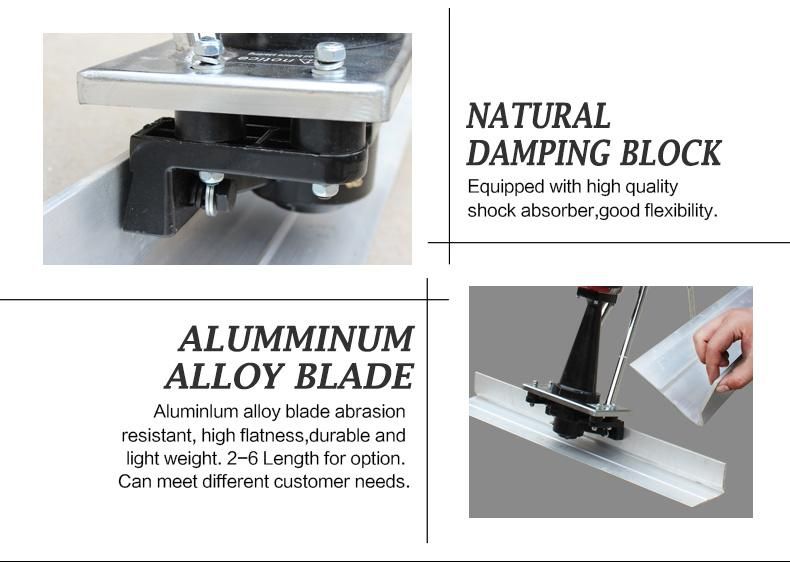 Floor Leveling Machine/ Gasoline Concrete Vibrating Ruler/ Power Trowel Screed Ruler