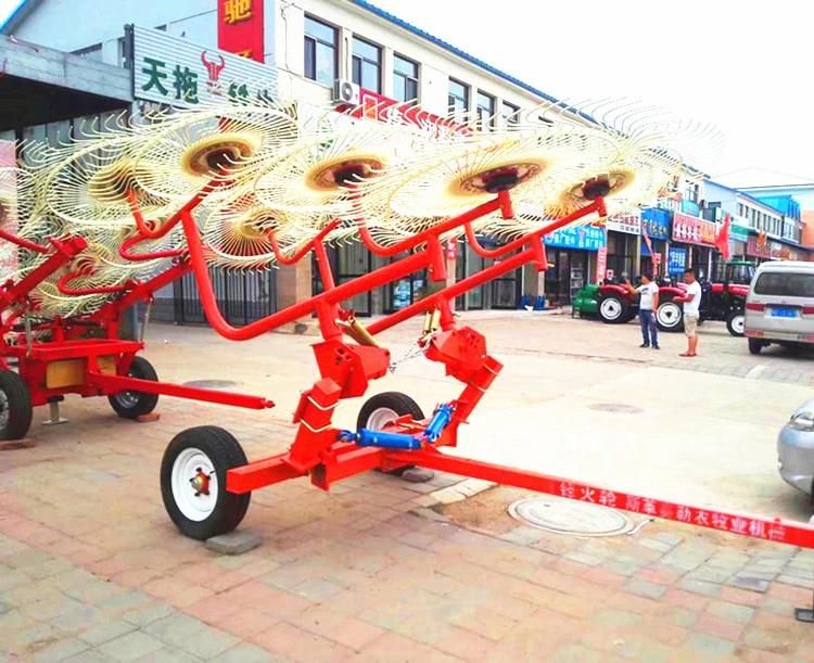 9lts-3 Series Tractor Supension Finger Wheel Hay Rake