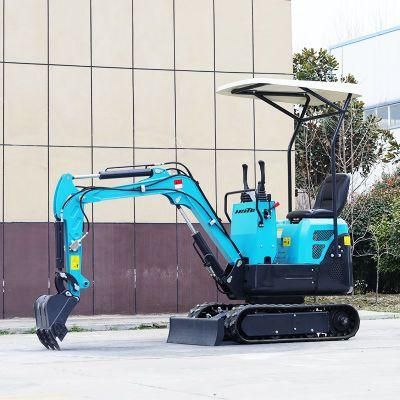 Mini Excavator 1000kg Small Digger Garden Excavator with CE ISO EPA Certificate Suitable for Home Use