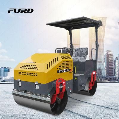 Cheap Price Industrial Compactor Roller 2.5 Ton Hydraulic Vibrating Road Roller for Sale