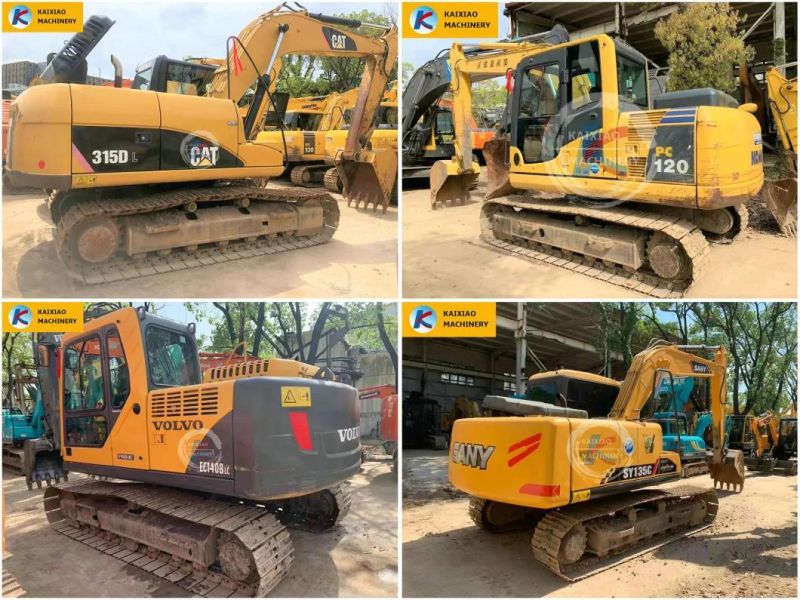 Japan Small/Medium/ Big/Large Size Excavators / 12/13/14 Ton/Backhoe /Hydraulic/ Crawler /Used /Hitachi/Komatsu PC120 PC130 PC160-7 Secondhand Komatsu Excavator