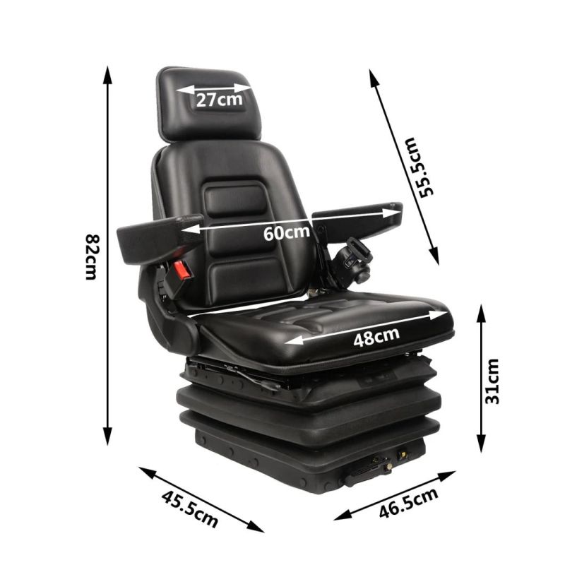 Mechanical Suspension Heavy Equipment Seat