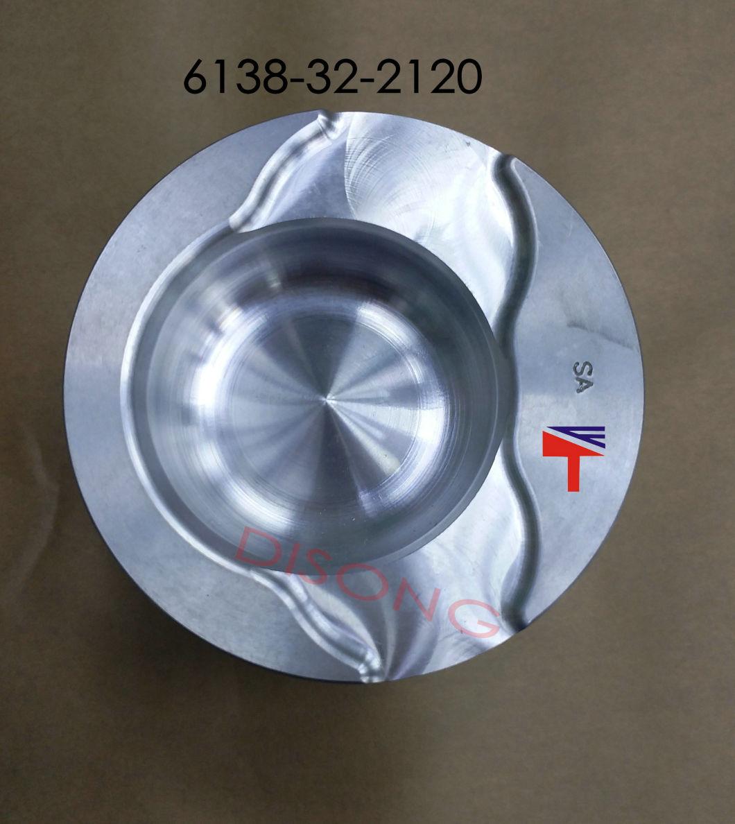 High-Performance Diesel Engine Engineering Machinery Parts Piston 6138-32-2120 for Engine Parts S6d110 Generator Set