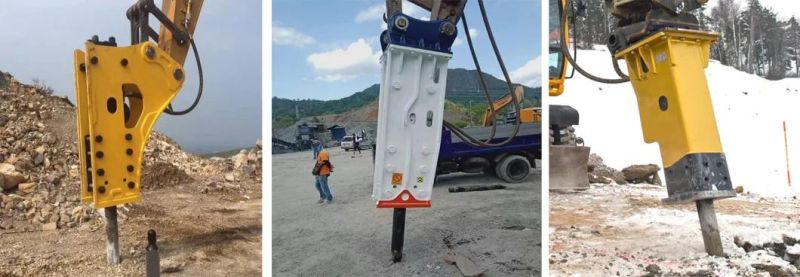 18-26tones Excavator Sb81 Hydraulic Rock Breaker Concrete Hammer for Sale