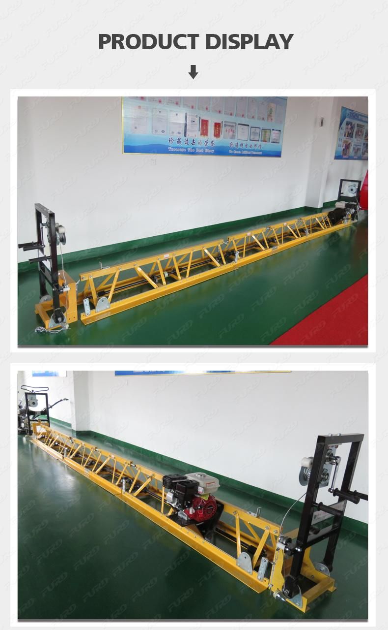 13HP Engine Driven Steel Vibratory Concrete Truss Screed for Sale