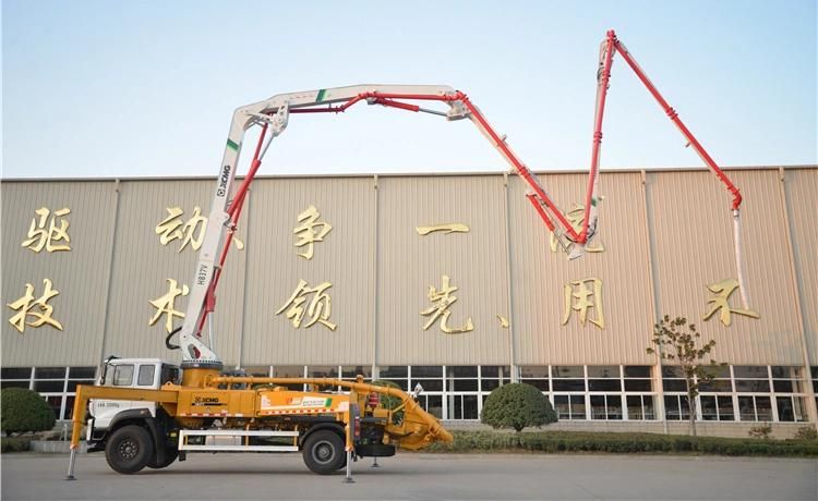 XCMG Factory 37 Meter Concrete Boom Pump Truck Hb37V for Sale