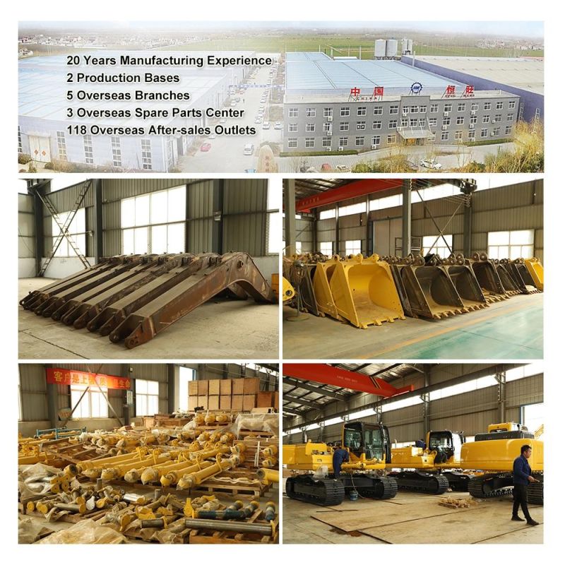 Construction Equipment Hydraulic Bucket Capacity 1.1cbm Crawler Excavator Use for Germany