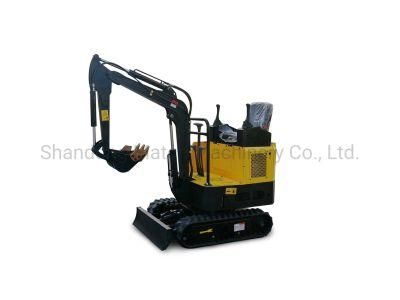 800 Kg Mini Excavator Micro Excavator 08 Crawler Excavator for Home Use