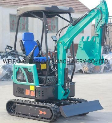 1.6ton Mini Excavator with Kubota Euro5 Engine, 1.6t Small Crawler Excavator with EPA4 Engine for Sale