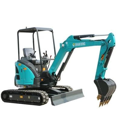 CE Certificate Hydraulic 3.5t Bucket Mini Excavator Small Bagger for Sale