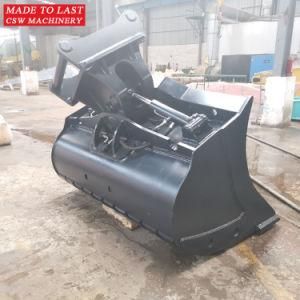 Excavator S80 Tilting Bucket Bucket with Two Hydraulic Cylinder