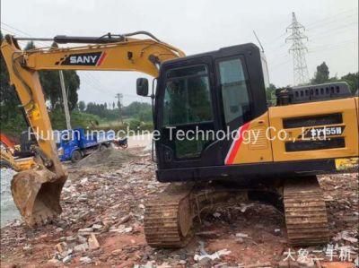 Secondhand Hydraulic Competitive Price Excavator Sy135 Small Excavator Hot Sale