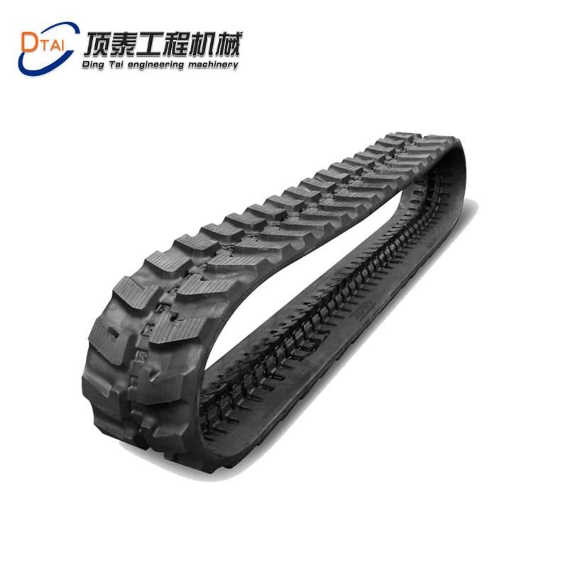 320X54X72 Track Excavator Undercarriage Parts Rubber Track Undercarriage Mini Crawler Undercarriage