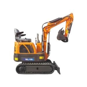 Rotary Hydraulic Crawler Small Micro Mini Digger Excavator 10 with Rubber Track