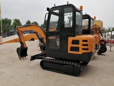 CE/EPA/ISO Certification Kubota Engine 2000kg Digging Machine Mini Excavators 2t 2.5t