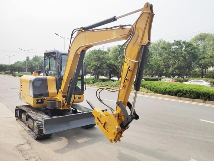 China Brand New 6 Ton Small Hydraulic Crawler Excavator Xe60d