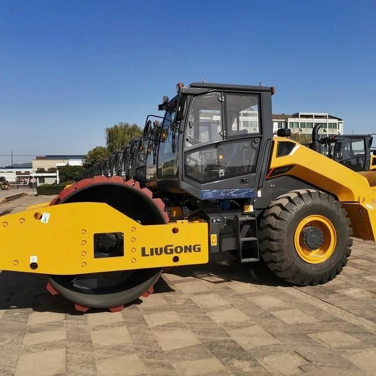 Liugong 6618e 18tons Single Drum Used Road Roller with Parts