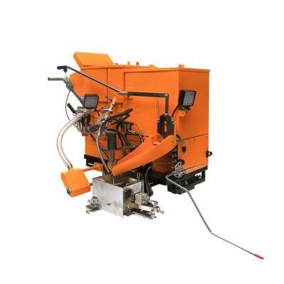 Multi-Function Self-Propelled Cold-Plastic Road Marking Machine with Screed Application