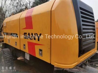 High Quality Used Sy6013-90 Trailer Concrete Pump Good Working Condition