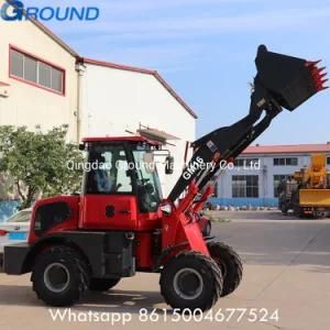 Chinese brand high quality wheel loader with 0.8m&sup3; bucket for Euro Stage V