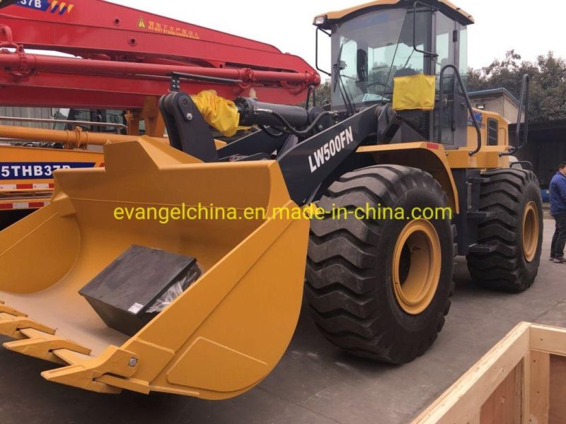 5 Ton Wheel Loader Lw500fn with Weichai Engine