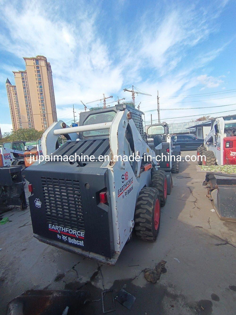 Second-Hand Good Engineering Construction Machinery Wheel Loader Skid Steer Loader S18 Sliding Loader