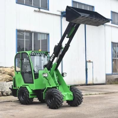 Cheap Price Construction Equipment Telescopic Payloader 1ton 1.5ton 2ton Mini Strong Power Front End Loader for Sale