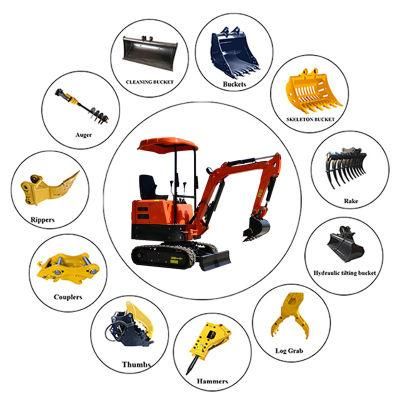 a Small Excavator Suitable for Household Use/a Mini Excavators for Sale/a Small Excavator for Garden