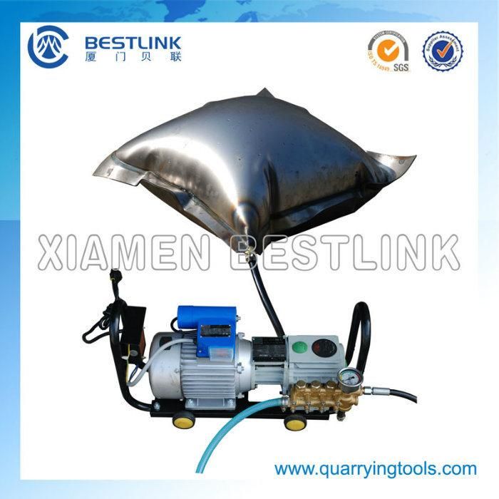 Pneumatic Pump Steel Hydropush Water Plant for Pushing Marble Block