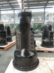 Professional Minig Machinery Spare Parts Rear Axle Housing in Resin Sand Casting with Ductle Cast Iron