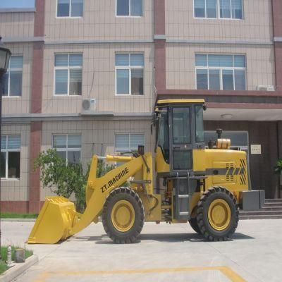 Hydraulic Small 2 Ton Wheel Loader in Farm Mucking