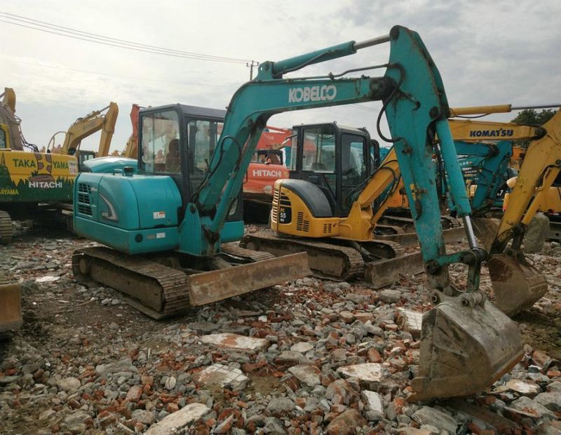 Kobelco Sk60c Sk55-6 Sk135sr Sk75-8 Sk60-8 Sk55 Crawler Excavators Used 6 Ton Second Hand Excavators Mini Mining Machine Machinery Excavator for Sale Price