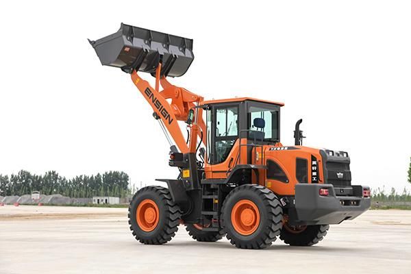 3 Ton Front Wheel Loader Chinese Brand Ensign Yx635 with Weichai