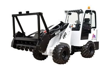 2 Ton Telescopic Wheel Loader with Mulcher