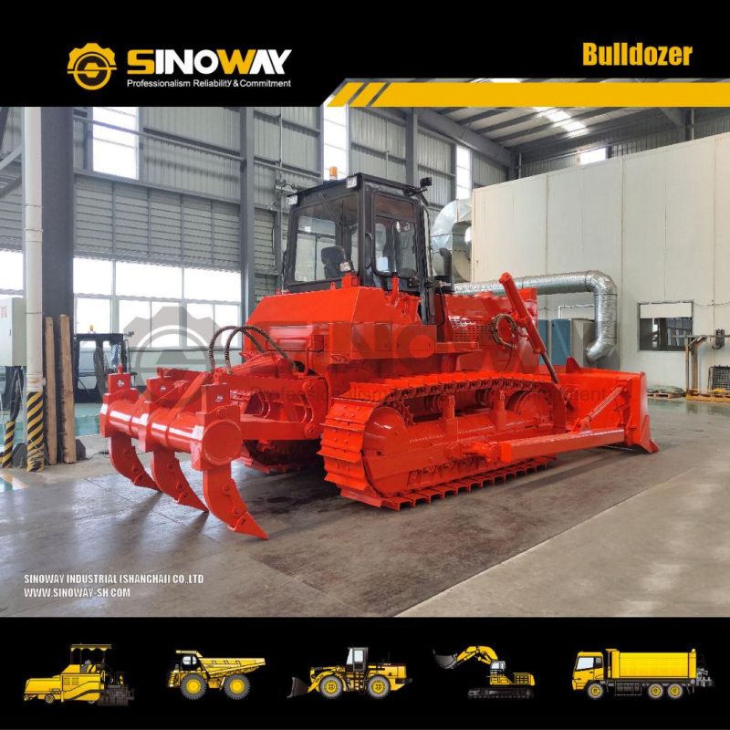 China Small Bulldozer Manufacturer 165HP Mini Bulldozer PARA La Venta