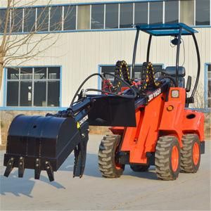 Hydraulic Small Telescopic Wheel Loader Dy620 for Sale